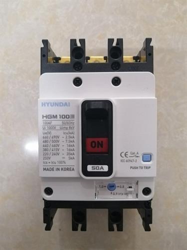 MCCB HYUNDAI 3P 20A 16kA ( HGM100E-F )